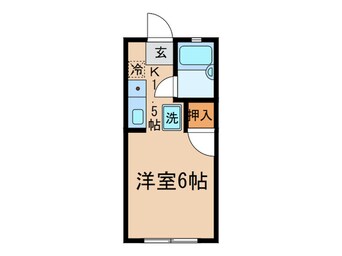 間取図 コーポふじ