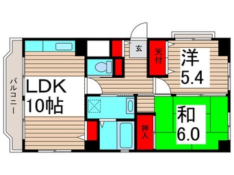 間取図 綾瀬イーストコア