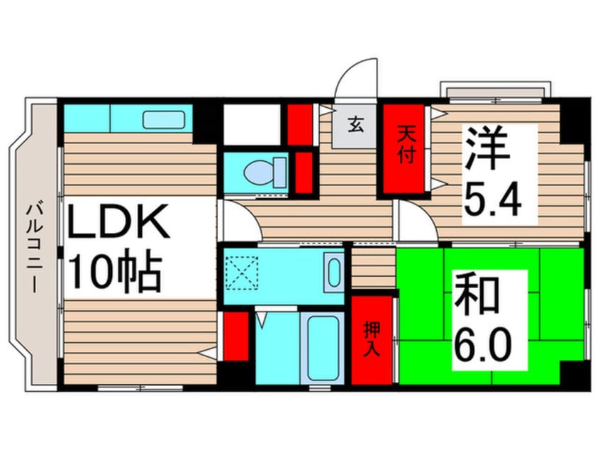 間取図 綾瀬イーストコア