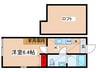 アザーレ・プラネ新百合ヶ丘 1Kの間取り