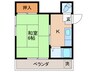 フロ－レスコ－ポ 1Kの間取り
