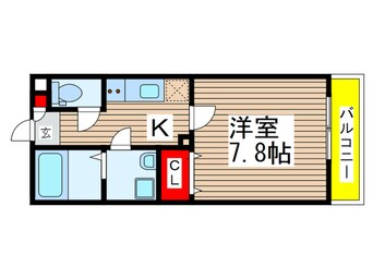 間取図 リブリ・グランデ検見川