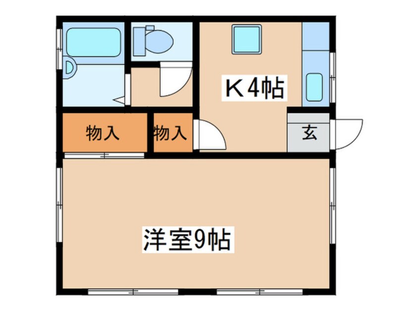 間取図 コーポシャリテ
