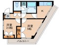 シャルル千鳥の間取図