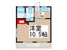 アサコハイツ 1Kの間取り