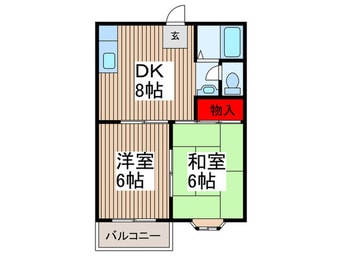 間取図 ハウス小手指
