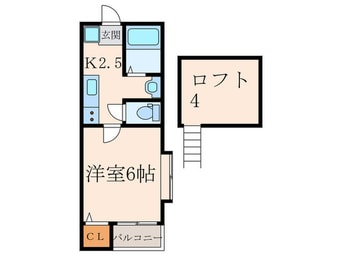 間取図 グリ－ンフォレスト