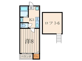 間取図 グリ－ンフォレスト