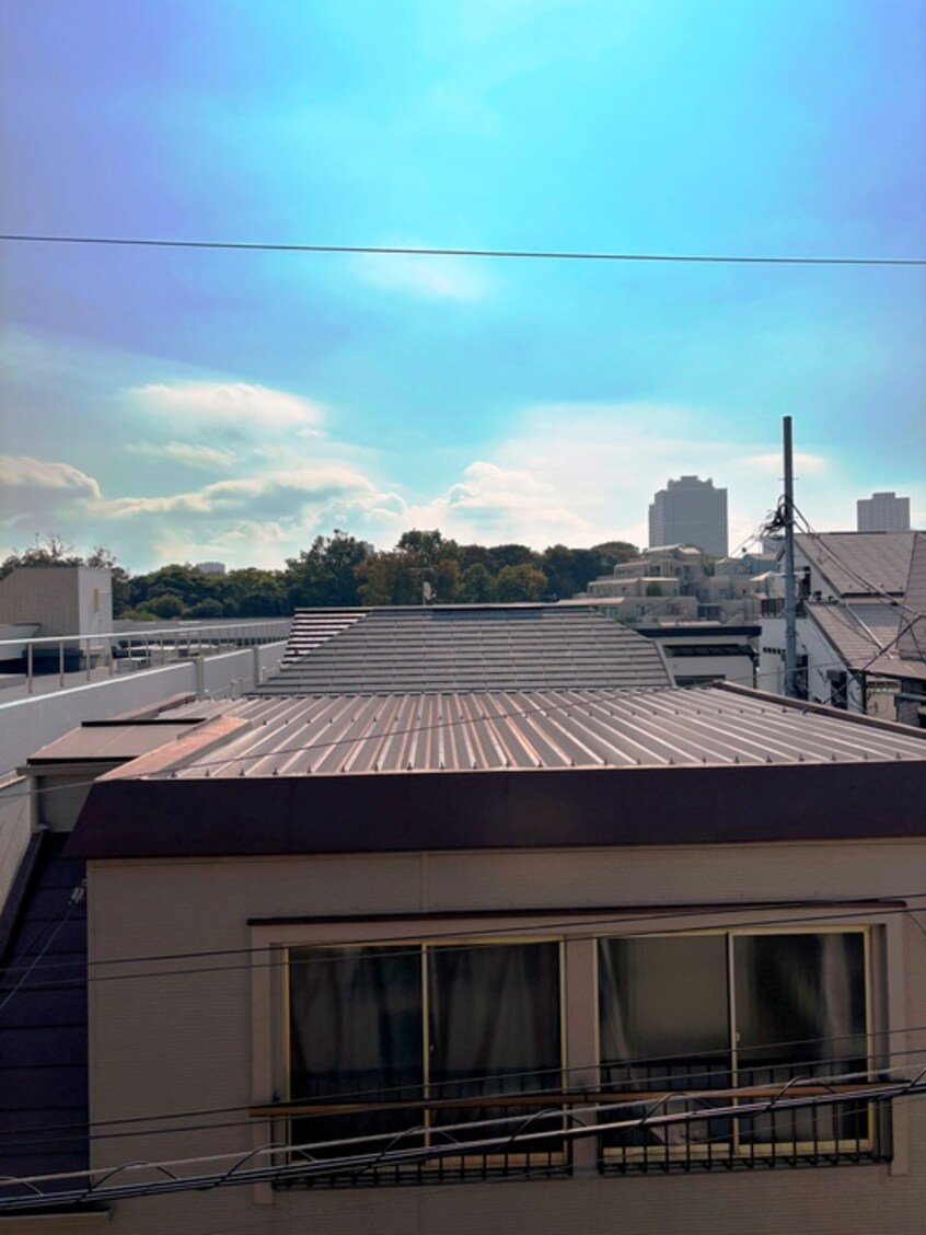 室内からの展望 グリ－ンフォレスト