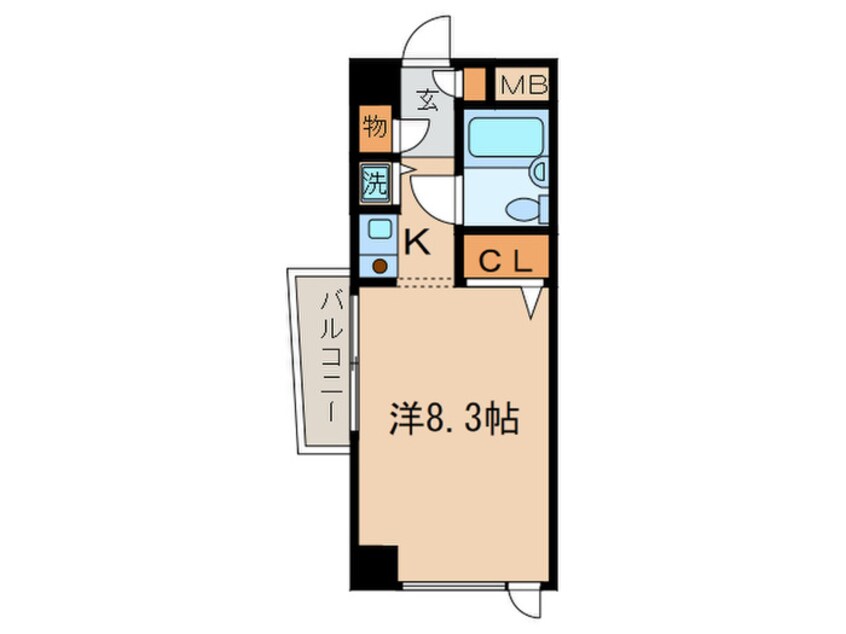 間取図 Ｔ´ｓ　ｇａｒｄｅｎ武蔵小杉