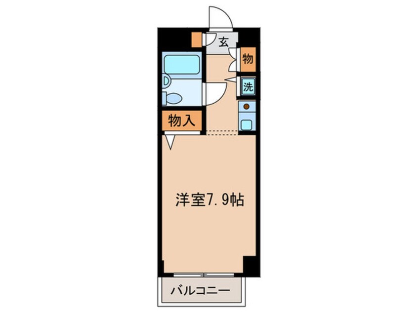 間取図 Ｔ´ｓ　ｇａｒｄｅｎ武蔵小杉