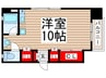 シャイン南流山 1Rの間取り