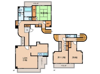間取図 デュオ池上