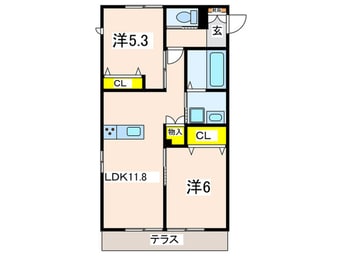 間取図 ＥＮＫＹＯ　ＹＵＫＩ
