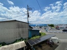 室内からの展望 JOHNSON