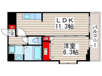 間取図 第９コーポマキ