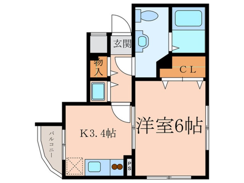 間取図 ウィンベルデュエット恵比寿2