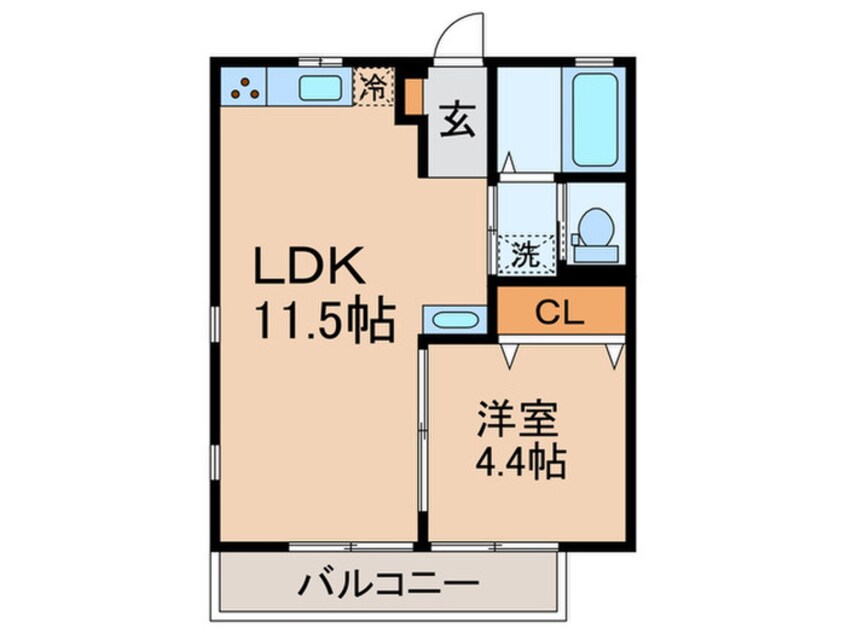 間取図 モザリエ