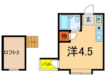 間取図 キャッスル・Ｋ