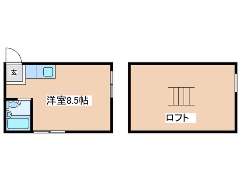 間取図 セゾン茅ケ崎
