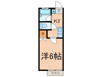 間取図 メゾンシレ－ヌ