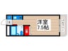 エスパシオⅤ 1Rの間取り