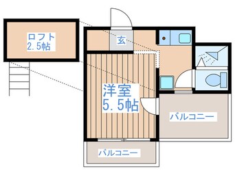 間取図 クレ－プ・マ－トル