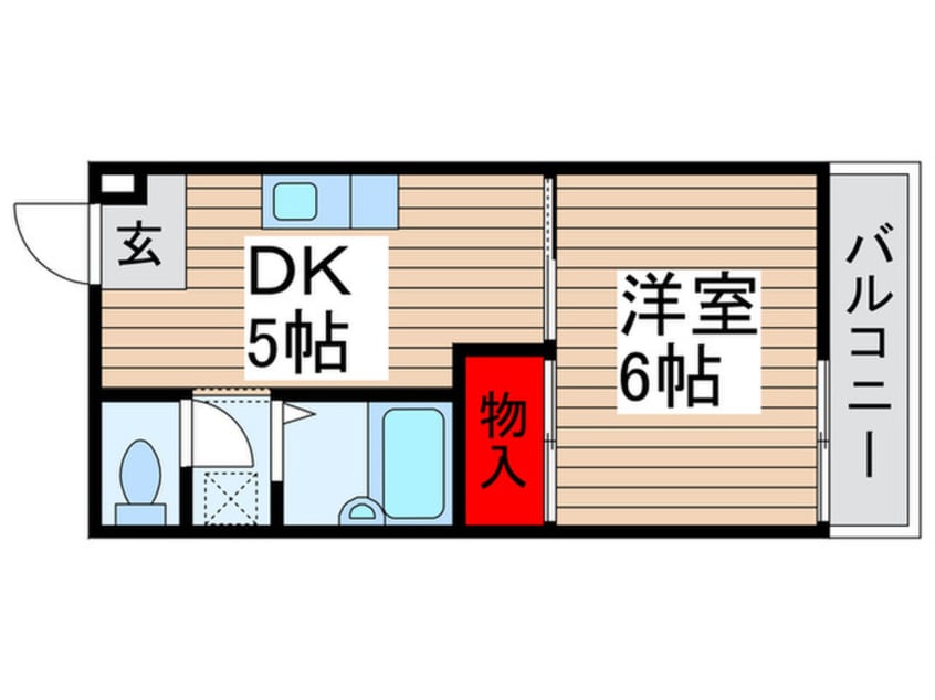 間取図 第２山田ビル