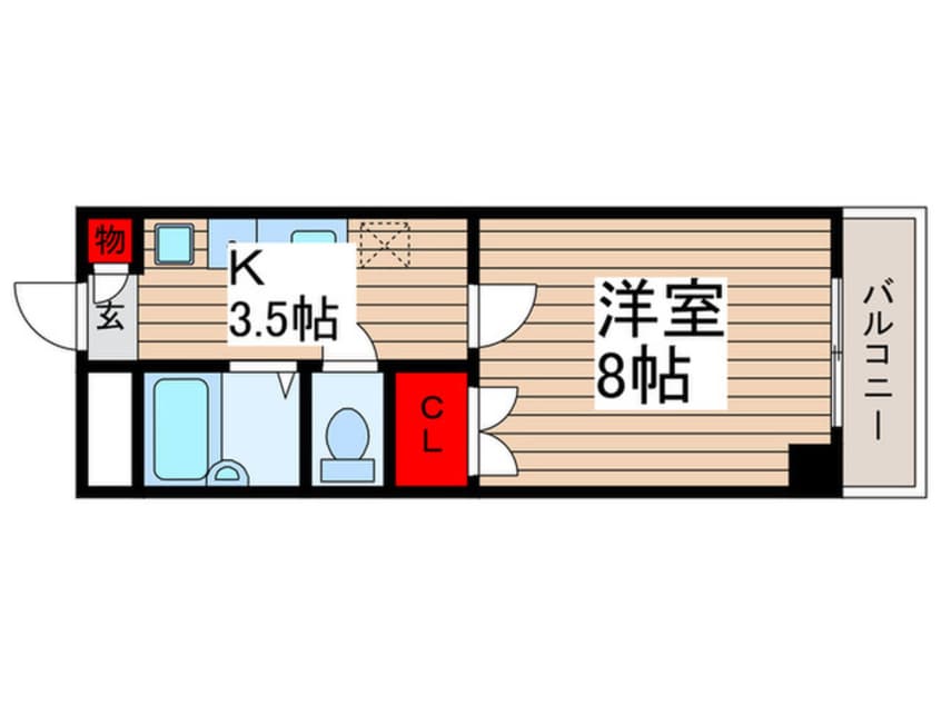 間取図 メゾン伊佐司