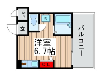 間取図 パラッツオ・シンパティコ