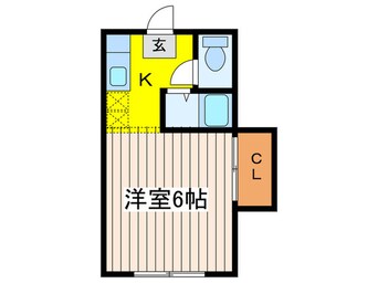 間取図 第１橘荘