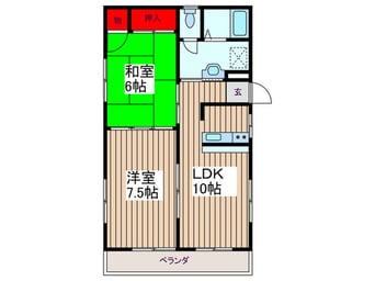 間取図 ３　セピア　Ⅱ