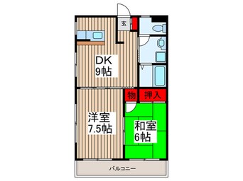 間取図 ３　セピア　Ⅱ