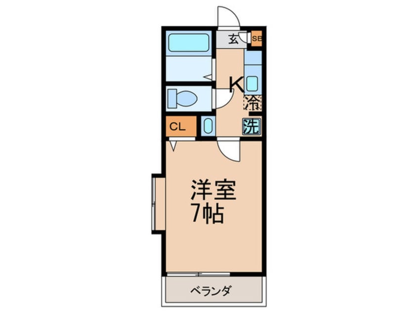間取図 カ－サ・レフィ－ナ