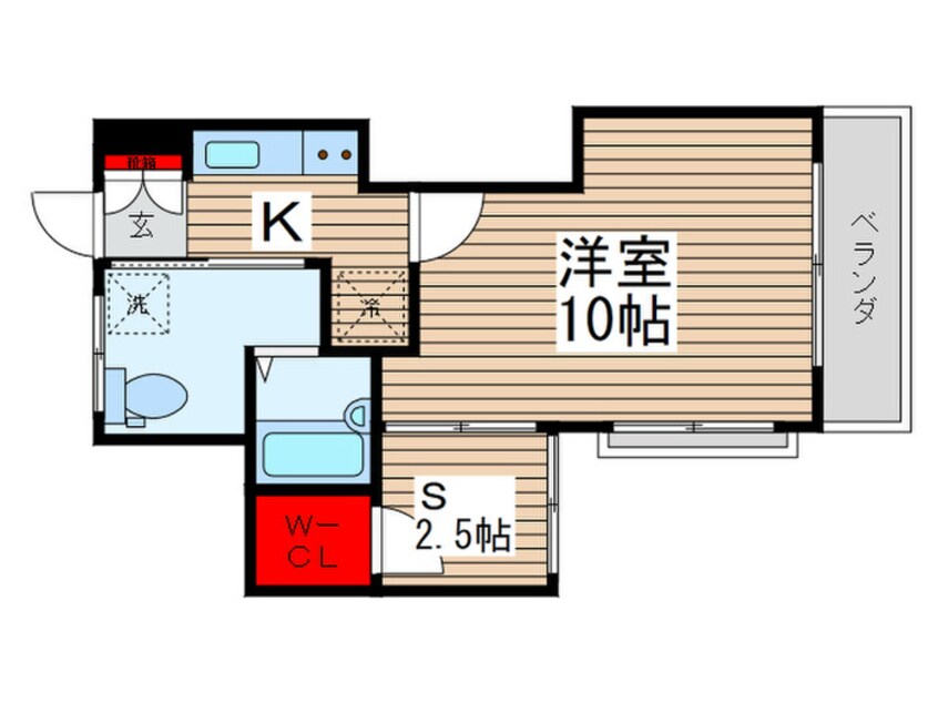 間取図 アンカンシェル松島