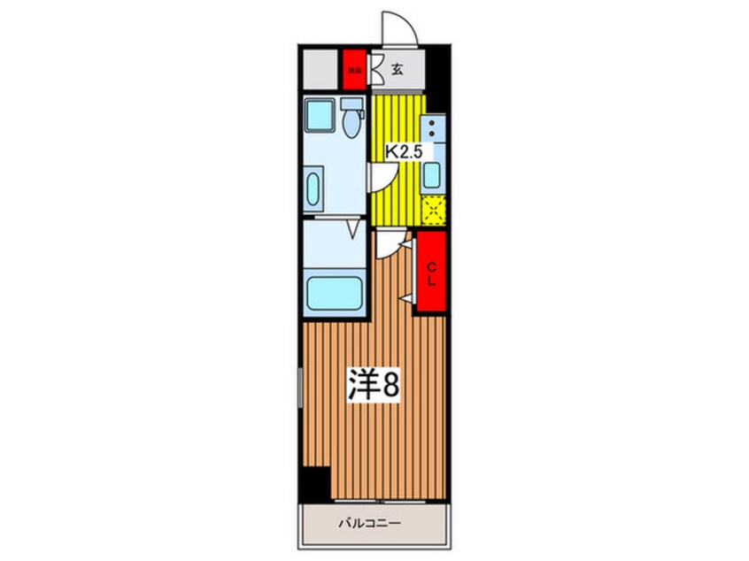 間取図 リヴシティ浦和常盤壱番館