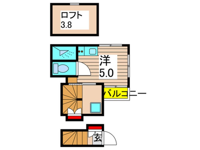 間取図 Ｋコート