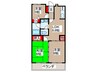 ブルージュ 3LDKの間取り