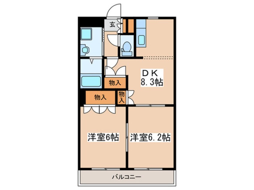 間取図 アーバンヒルズ