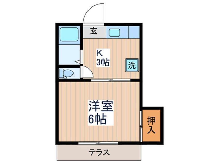 間取図 ハイムマキ