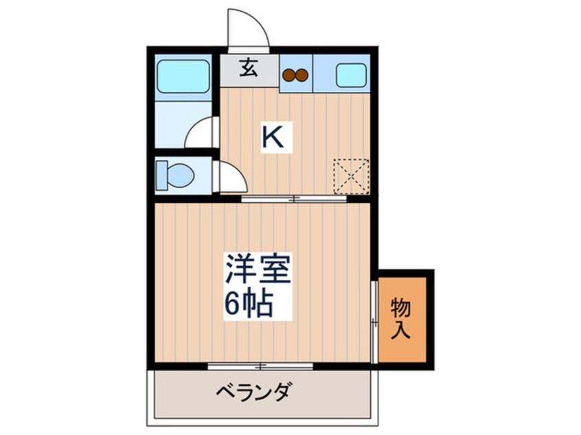 間取図 ハイムマキ