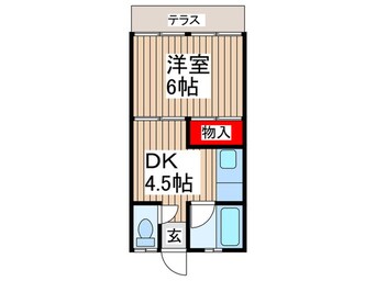 間取図 メゾン　マルセイ