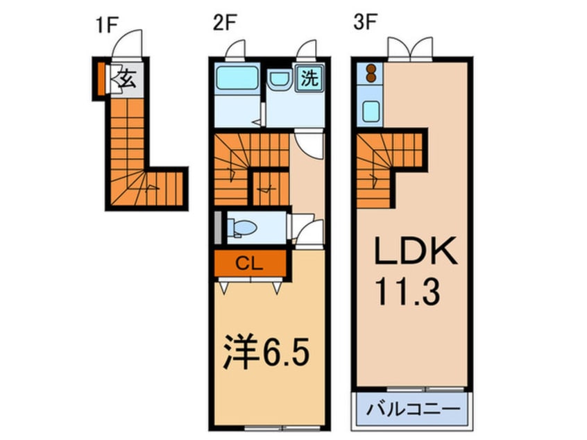 間取図 RESIDENCEIKEBUKURO-EAST