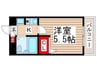 ジョイフル南流山 1Kの間取り