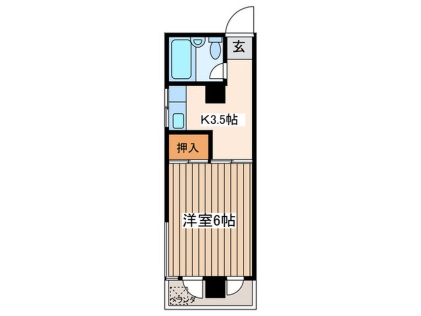 間取図 寿美屋マンション