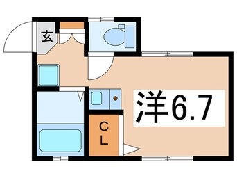 間取図 Ｇ・Ａパーク白楽Ｂ棟