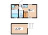 Ｇ・Ａパーク白楽Ｂ棟 1Rの間取り