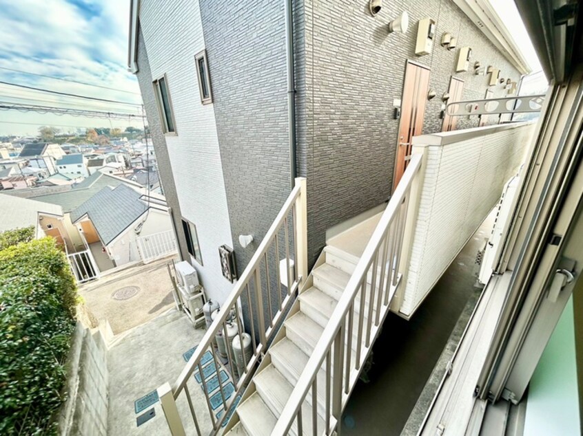 室内からの展望 Ｇ・Ａパーク白楽Ｂ棟