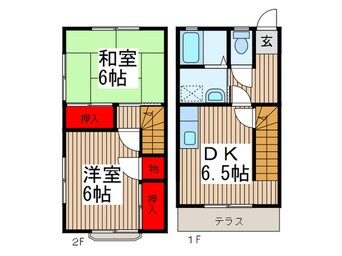 間取図 ルミエ－ル