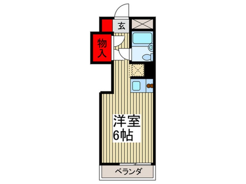 間取図 サンパ－クマンション